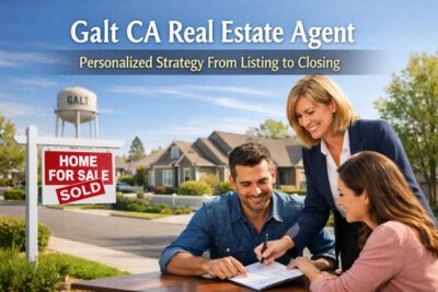 Galt CA real estate agent helping clients from listing to closing